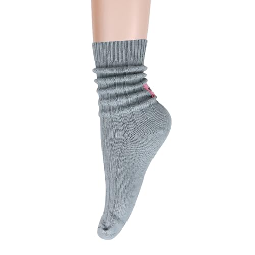 Benefeet Sox Crew Socks for Women Retro Cotton Ribbed Knit Casual Socks Solid Color Athletic Sock2