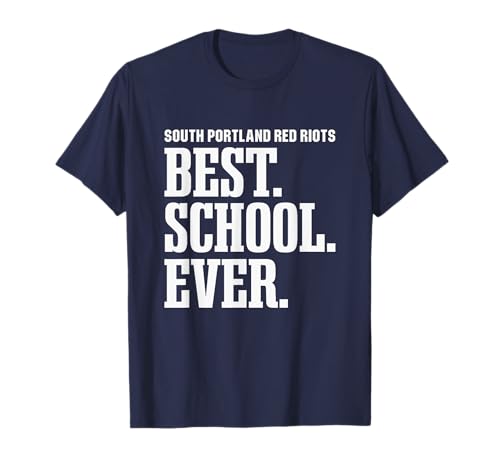 31tcVgJ-xcL._SL500_ South Portland Red Riots Best Ever HS T-Shirt