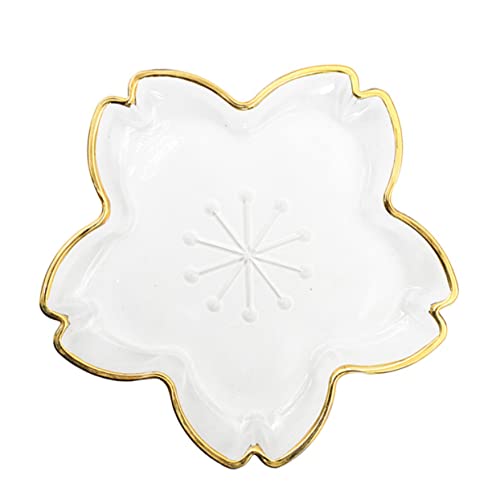 SOLUSTRE 1Pc Fruit Tray Elegant Dessert Plate for Serving Fruits Salads for Tableware Kitchen Decor Premium Quality Food Serving Plate