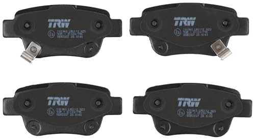 TRW GDB3337 Plaquettes de frein arrière pour Toyota Corolla Verso 2004 à 2009