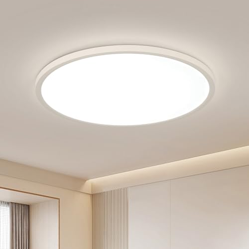 【Bianco neutro 4000 K - Luce naturale e versatile: temperatura di colore 4000 K bianco neutro, fornendo un perfetto equilibrio tra luce calda e fredda. Ideale per soggiorno, cucina, camera da letto e ufficio.