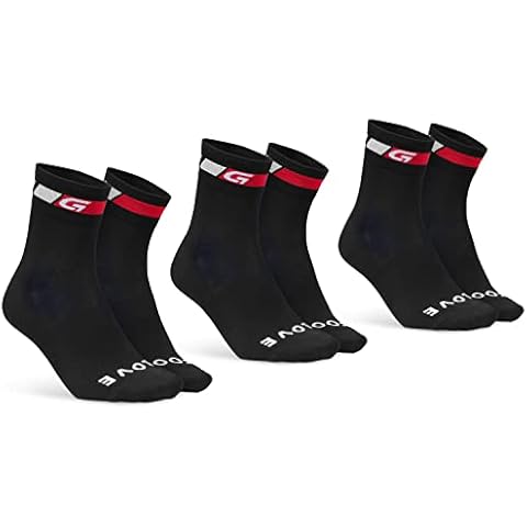 GripGrab Calcetines Ciclismo Classic Regular Cut Verano Cortos Altura 12cm Pack de 3 Cover