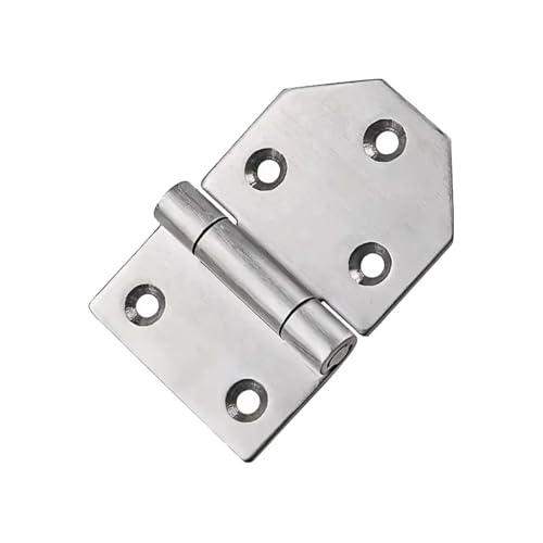 Charnière asymétrique inox pour remorque et camion industriel