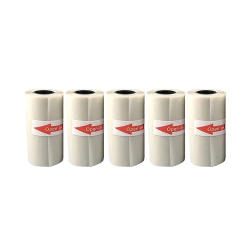 Papier thermique autocollant transparent 57x25mm pour journal créatif de voyage