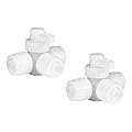 RecPro RV Plumbing Hardware | 06910 | 3-Way 1/2" Compression Fitting Directional/Bypass Valve | Pex Pipe/Tubing Fittings (2 Fittings)