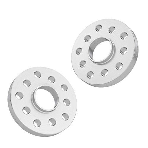 20Mm (0.75 Inch) Hubcentric Wheel Spacers (5X112 And 5X100, 57.1Mm Bore) Compatible With Audi Tt A3 A4 A6 A8 S4 S6 S8 Volkswagen Jetta Golf Gti R32 Corrado Beetle Eos Cc - Silver 2Pcs #TOP3