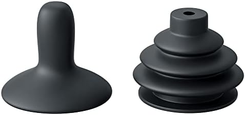 BIAQI Jazzy Power Chair Parts Wheelchair Cover Electric Wheelchair Joystick Knob Fits GC, VSI, VR2, and Remote Plu Black