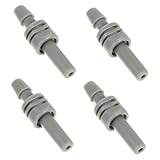 Gogogmee 4 Stück Teiliges Blutdruckmessgerät Zubehör Manschettenadapter für Oberarm Praktische Armstraps Connectors Einfache Handhabung Glatte Oberfläche Kompatibel mit Zufällige Farbe