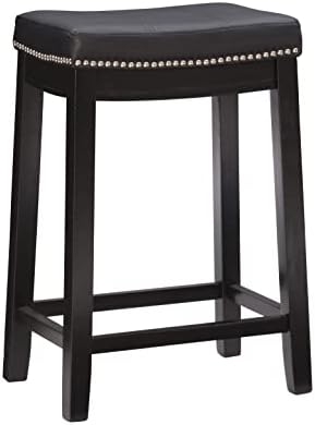 Black : Linon Claridge Counter Stool, Black