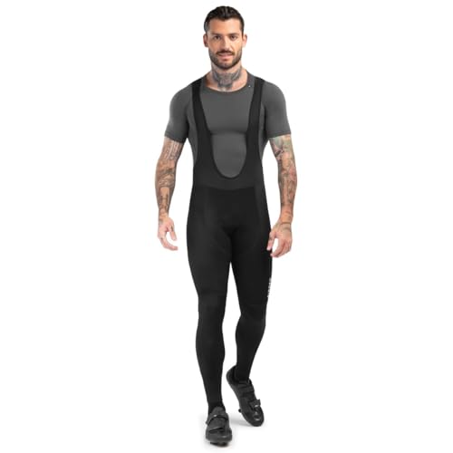 SIROKO Culote Largo Ciclismo Black Negro XL