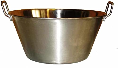Cazo Grande para Carnitas 16x7 pulgadas Acero Inoxidable miniatura 1