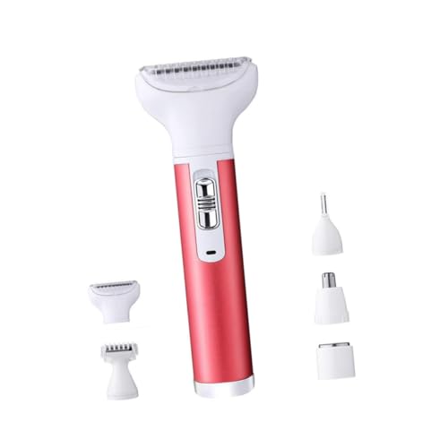 Beatifufu 1Set Removal Device for Women Rechargeable Shaver Portable Trimmer for Body Face Eyebrows and Nose Hair Lightweight Design