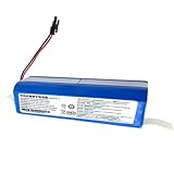 Batterie de Remplacement 14,4 V 5200 mAh, Compatible avec Les aspirateurs Robots Hybrides Eufy RoboVac série X8. Pièces et Accessoires.