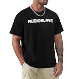 Audioslaves Logo T Shirt Man's Lightweight Short Sleeve Tee Casual O-Neck Shirts L