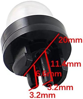 Miniatura 5 de Pro Chaser 188-512 Bomba de bombilla de imprimación a presión para Roybi Craftsman Homelite Husqvarna ry3714 123l 125b Cortador de cepillo para