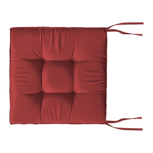 Cojines gruesos de 45 x 45 cm, almohadillas de poliéster transpirables, antideslizantes, para uso en interiores y exteriores, para patios, sofá, tatamis, tapetes tatamis, cojines