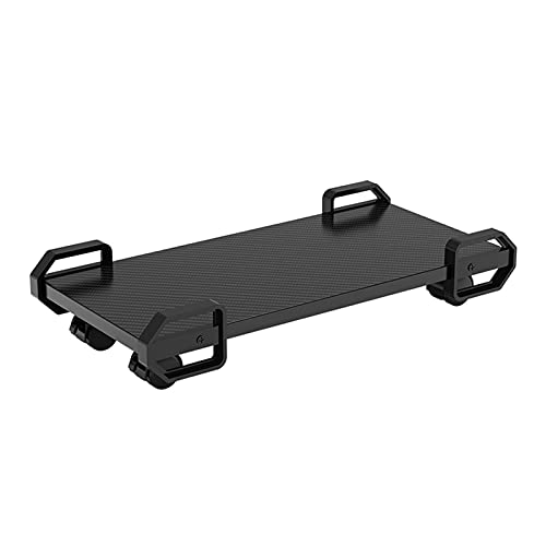 Support de tour d'ordinateur CPU chariot de bois accessoires informatiques S - 2