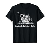 I'm The 1 Definitely The 1 Funny Gothic Sheep Occult T-Shirt