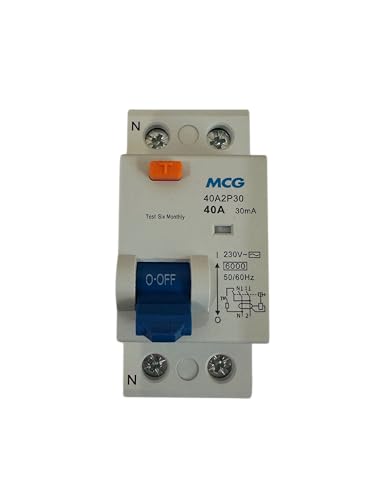 RCD MCG 40A 2-Pole Residual Current Device (30mA)