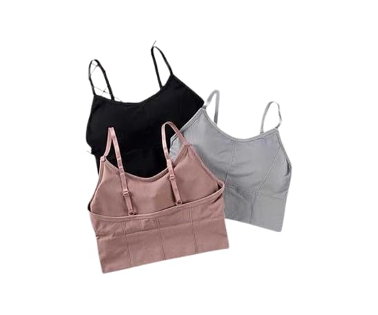 Women Cotton Padded Bra Combo Bra Pack of 3 (Free Size Bra Fit Up to 28,30, 32, 34)-image-31