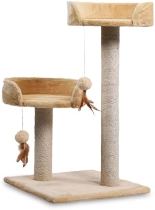 Chalesco Arranhador Duas Bases para Gatos