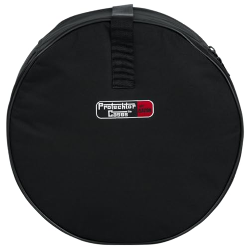 Gator Cases Snare Bag 13 x 5,5 | Tasche für Snare-Drum | außen robust, innen gefüttert | schwarz (GP-1305.5SD)