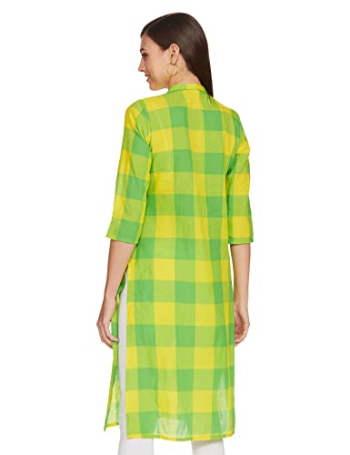 Amazon Brand Myx Women Cotton Straight Kurti - Image 3
