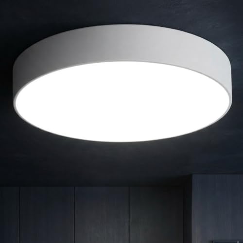 Image of Instapower Polycarbonate Surface Ceiling Light Ultra Slim Round LED Downlight 2-Year Warranty (Cool White-10W)