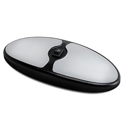 Dream lighting RV Light Interior 12V LED Ceiling Dome Light Fixture with ON/Off Switch for Camper Trailer Boat 7.4 Watt 450 Lumens 3500K 9 inch