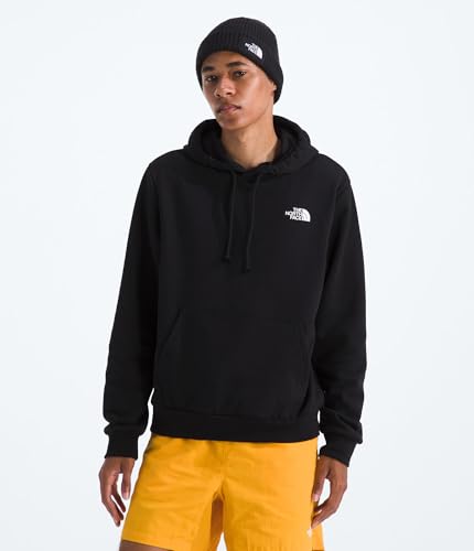 THE NORTH FACE Men's Evolution Pack Hoodie | 2 Piece Hood With Adjustable Drawcord, Kangaroo Hand Pocket2