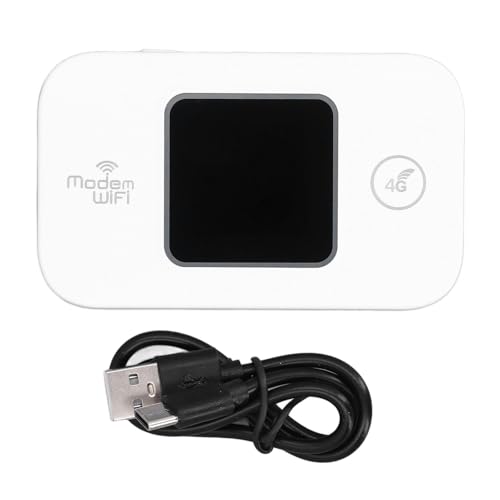 Image of Fydun 4G Mobile WiFi Hotspot, LTE Modem Unlocked 5G Portable Router for Networking Products Wireless Internet Phones Laptops Tablets Europe Asia Version Supports B1 B3 B7 B8 B20 B38 40