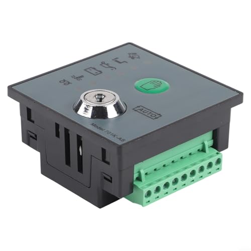Panel 701K-AS para control de generador diésel con arranque automático y LCD 7