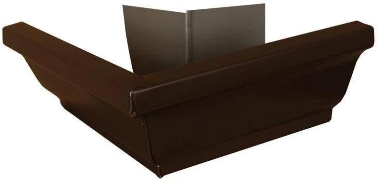 for 6 in. Musket Brown Aluminum K-Style Outside Gutter Miter