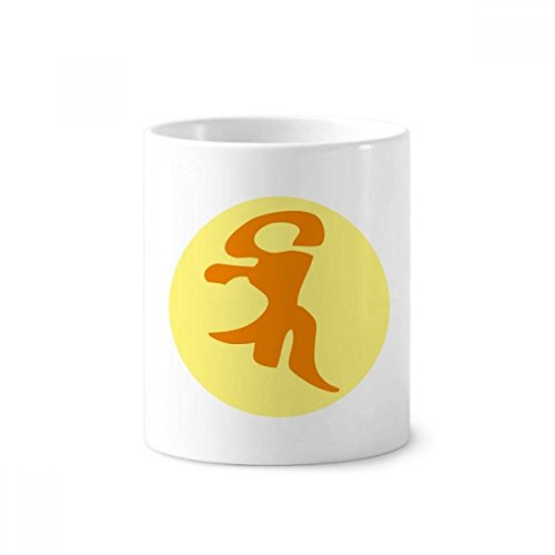 Tasse bouddhisme en céramique blanche pour sublimer votre bureau ou salle de bain