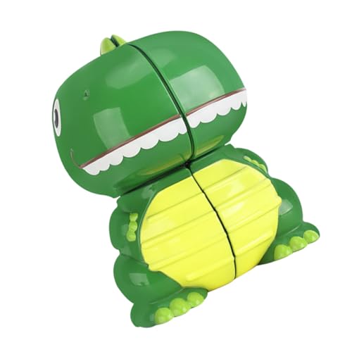 FUNOMOCYA Cubo de Juguete Dinosaurio Giratorio 3D para Rompecabezas de Inteligencia Educativo Plástico Duradero Diseño Compacto y Colorido Desarrollo Creativo y Sensorial Infantil