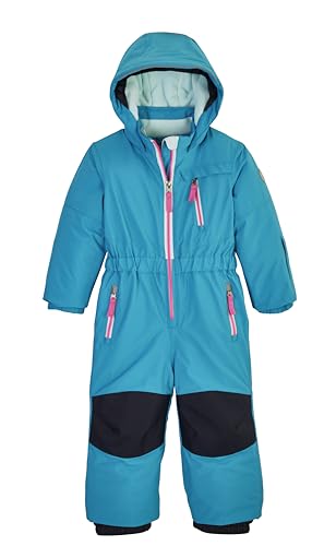 first instinct by killtec Kinder Skioverall/Schneeanzug mit Kapuze FISW 36 MNS ONPC, dunkelmint, 86, 42257-000