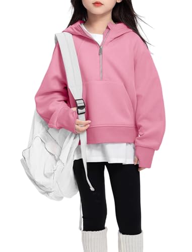 Pull d'automne pour fille en polaire chaude idéal pour la récréation