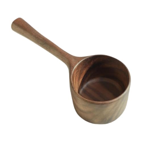 LOVIVER Cucharada de café cucharadita de Mango Largo Espresso Spoon Groy de café la Bola de café para café té de té de Hoja Suelta