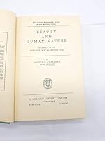 Beauty and Human Nature: Elements of Psychological Aesthetics 040459106X Book Cover