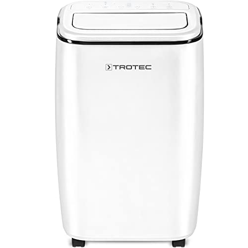 TROTEC PAC 3500 S mobile Klimaanlage 3-in-1 Kühlung Ventilation Entfeuchtung Monoblock-Klimagerät 3,5 kW 12.000 BTU/h 1,3 l/h Entfeuchtungsleistung für Raumgrößen bis 46 m²/155 m³ 3 Ventilationsstufen – Bild 5