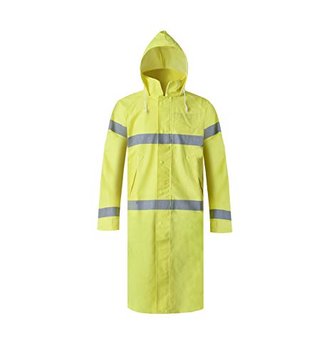 Top Brands Brite Safety Style 5214 FR Safety Raingear with Hood - Hi Vis Rain Coats for Men & Women, Waterproof Flame Resistant ANSI 107 Class 3 Compliant (2X, Hi Vis Yellow) Top Brands Brite Safety Style 5214 FR Safety Raingear with Hood - Hi Vis Rain Coats for Men & Women, Waterproof Flame Resistant ANSI 107 Class 3 Compliant (2X, Hi Vis Yellow)