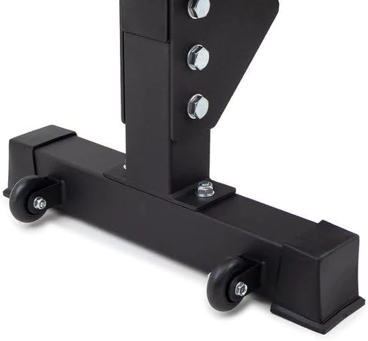 SMAI Flat Bench: Weight Strength Training with Upholstered Section, Easy Assembly & Rubber Feet