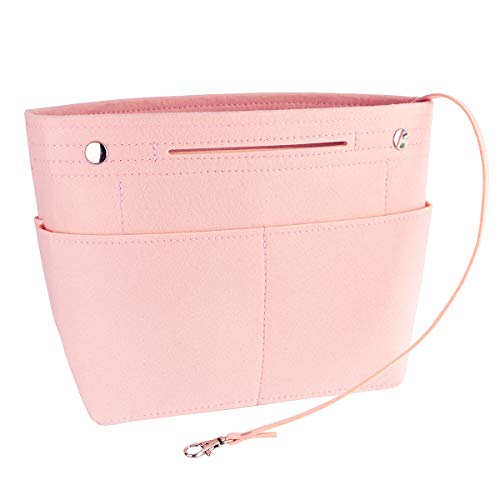 Uoisaiko Taschenorganizer Filz für Damen, Handtaschen Organizer mit Tiefe Tasche, Leicht Bag in Bag für Groß Shopper Cover