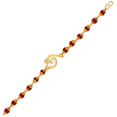 Image of Mahi Rudraksh Bracelet for Men (PABR1100420PR)
