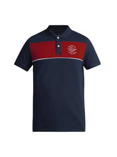 Image of JACK & JONES Men's Slim Fit Polo Tshirt