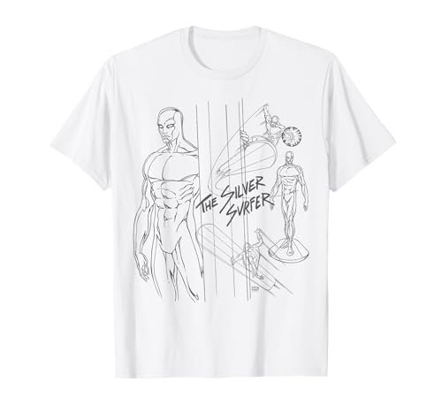 Fantastic Four - Silver Surfer Sketch T-Shirt