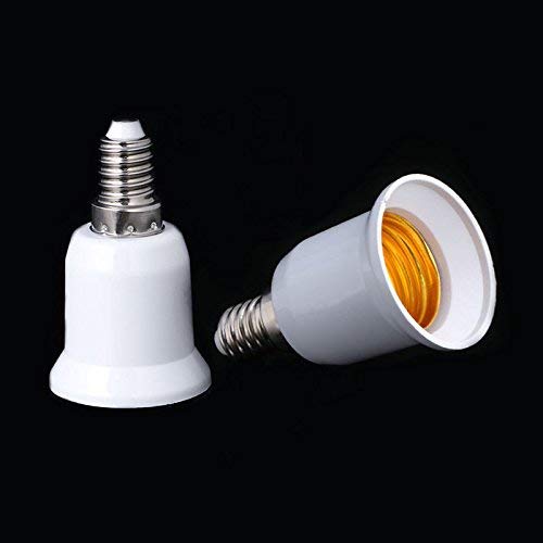 vrct hot e14 to e27 base screw led light lamp bulb holder adapter socket converter
