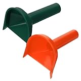 COLLBATH 2 Piezas Embudo Plástico para Monedas Us Contador de Cambio Ligero y Portátil Herramienta para Dispensar Monedas Cent y Dólar Diseño Compacto para Manejo Sencillo