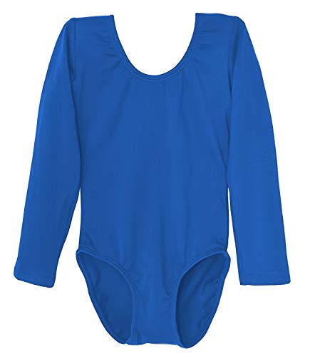 Dancina Leotard Classic Long Sleeve w/Ultra Soft Comfy Full Front Lined Ballet Cut