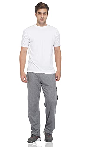 Image of Fflirtygo Men's Regular Fit Two Stripe Color Cotton Track Pants